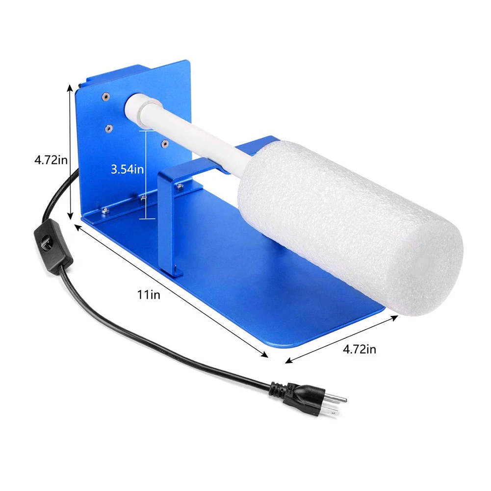 Diy Printing Tumbler Turner Cup Rotating Machine Metal Frame Turner With Balance Steering Shaft Woodworking Tools US Plug 
Diy Printing Tumbler Turner Cup Rotating Machine Metal Frame Turner With Balance Steering Shaft Woodworking Tools US Plug