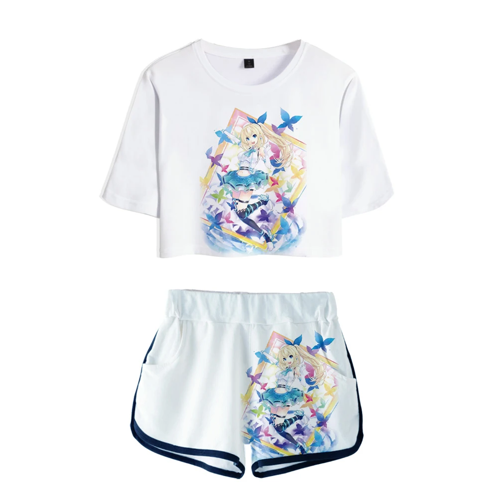 2021 New t shirt +shorts clothes Japanese Anime Youtuber Vtuber Mirai Akari 3D Print Two Pieces Sets Women Casual 1
2021 New t shirt +shorts clothes Japanese Anime Youtuber Vtuber Mirai Akari 3D Print Two Pieces Sets Women Casual 1