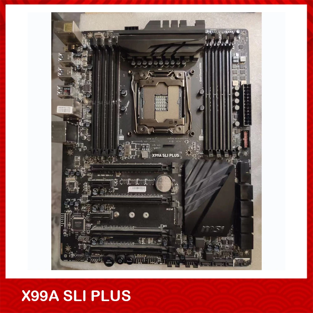 Original Desktop Motherboard For MSI for X99A SLI PLUS x99 2011 Fully Tested Good Quality
Original Desktop Motherboard For MSI for X99A SLI PLUS x99 2011 Fully Tested Good Quality