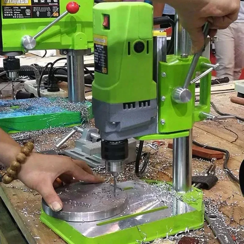 ALLSOME 710W BG-5156E Bench Drill Stand Mini Electric Bench Drilling Machine Vise Mini Precision Milling Machine Worktable
ALLSOME 710W BG-5156E Bench Drill Stand Mini Electric Bench Drilling Machine Vise Mini Precision Milling Machine Worktable