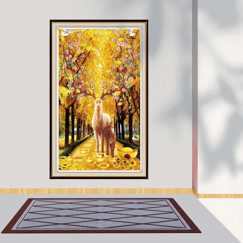 DIY Diamond Embroidery Landscape Tree Cross Stitch Diamond Painting Full Square Drill Deer Bullion Needlework Crafts Art Decor
DIY Diamond Embroidery Landscape Tree Cross Stitch Diamond Painting Full Square Drill Deer Bullion Needlework Crafts Art Decor