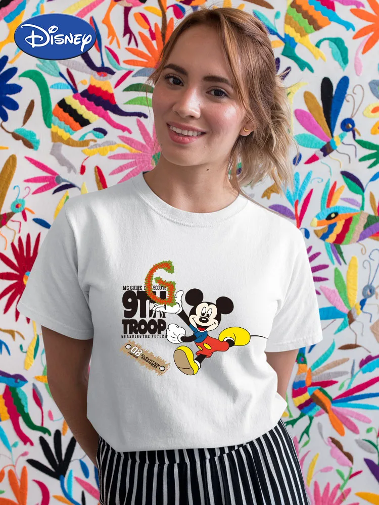 Mickey 9Th Troop G Fashion T Shirt Women Summer Top Short Sleeve Ropa Aesthetic Y2K Harajuku 2022 Street Disney Trend Drop Ship
Mickey 9Th Troop G Fashion T Shirt Women Summer Top Short Sleeve Ropa Aesthetic Y2K Harajuku 2022 Street Disney Trend Drop Ship