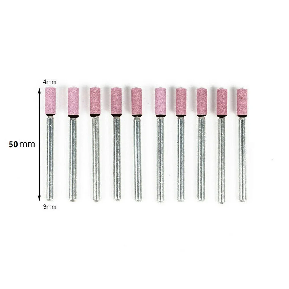 10PCS 3mm Shank Abrasive Mounted Grind Stone Rotary Tool For Wood Metal Mold Polishing Cutting Edge Sharp 4mm Grinding Head
10PCS 3mm Shank Abrasive Mounted Grind Stone Rotary Tool For Wood Metal Mold Polishing Cutting Edge Sharp 4mm Grinding Head