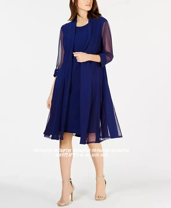 Taupe Short Mother of the Bride Dresses With Long Jacket 2021 Ochid Royal Blue Soft Mom Wedding Party Gown Plus Vestido Madrinha
Taupe Short Mother of the Bride Dresses With Long Jacket 2021 Ochid Royal Blue Soft Mom Wedding Party Gown Plus Vestido Madrinha