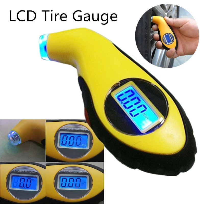 Auto Motorcycle Tyre Digital Meter Mini Diagnostic Tool Car Styling Detector Tire Pressure Gauge Portable LCD Display
Auto Motorcycle Tyre Digital Meter Mini Diagnostic Tool Car Styling Detector Tire Pressure Gauge Portable LCD Display