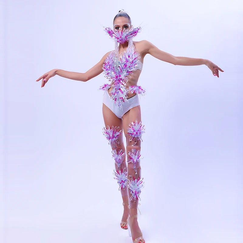Womens Dance Costume Sexy Bodysuit Gogo Dance Performance Costumes Drag Queen Dress Female Pole Dance Festival Outfit DQS7725
Womens Dance Costume Sexy Bodysuit Gogo Dance Performance Costumes Drag Queen Dress Female Pole Dance Festival Outfit DQS7725