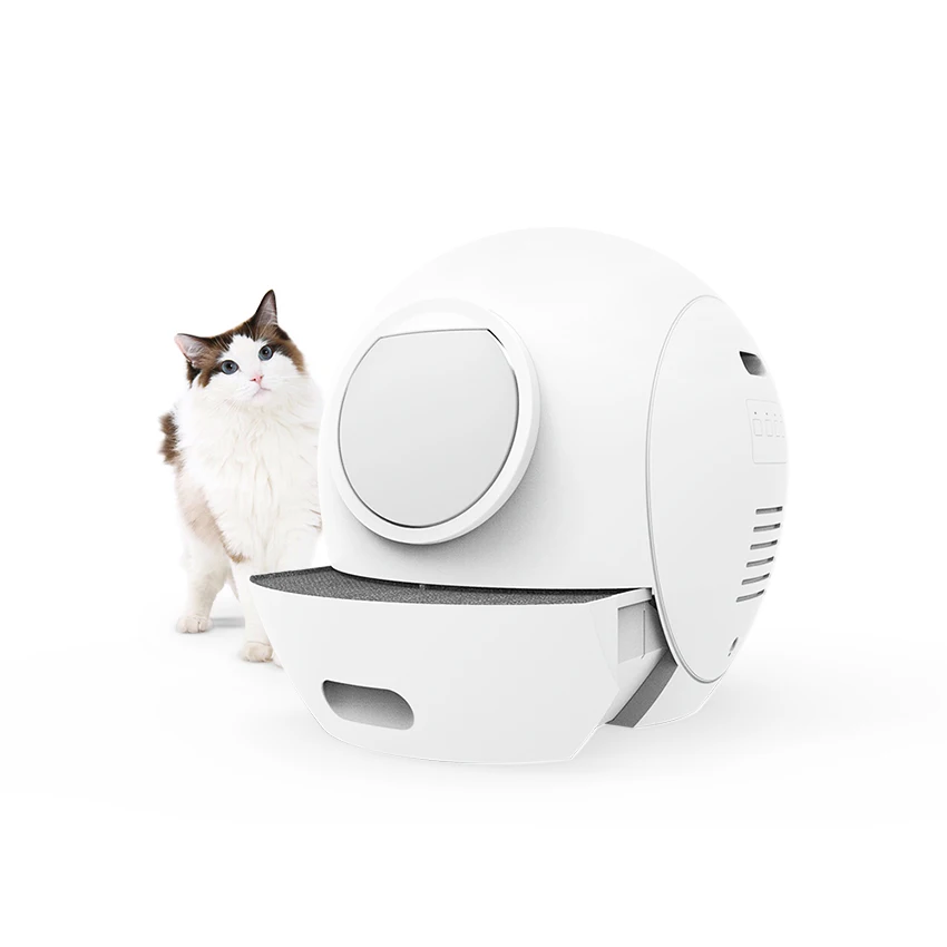 Fully Enclosed smart multifunctiona Cat Litter Box With APP Remote Control, Quick Self-cleaning Automatic Cat Toilet With UV Lig
Fully Enclosed smart multifunctiona Cat Litter Box With APP Remote Control, Quick Self-cleaning Automatic Cat Toilet With UV Lig
