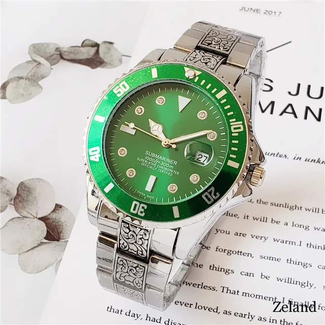 Luxury fashion brand 44mm men's watch carved stainless steel strap movement high quality fashion designer silver black watch
Luxury fashion brand 44mm men's watch carved stainless steel strap movement high quality fashion designer silver black watch