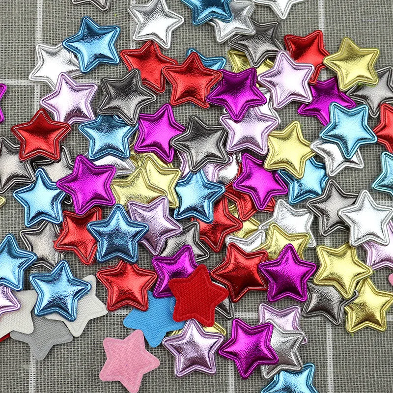 50pcs 2.2cm Mini Star The Material Glitter Shape Patches Handmade Girls Hair Clips Sewing Patch DIY Hair Accessories Materials
50pcs 2.2cm Mini Star The Material Glitter Shape Patches Handmade Girls Hair Clips Sewing Patch DIY Hair Accessories Materials