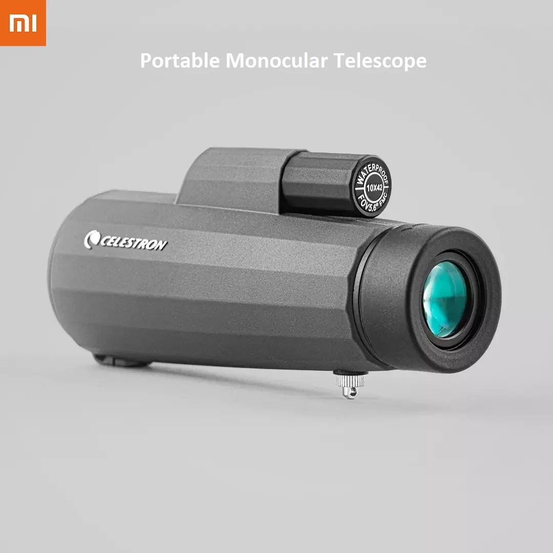 Xiaomi CELESTRON Monocular Telescope Portable High-end Optical Lens Group Wide Angle HD IP7 Waterproof Multilayer Green Film
Xiaomi CELESTRON Monocular Telescope Portable High-end Optical Lens Group Wide Angle HD IP7 Waterproof Multilayer Green Film