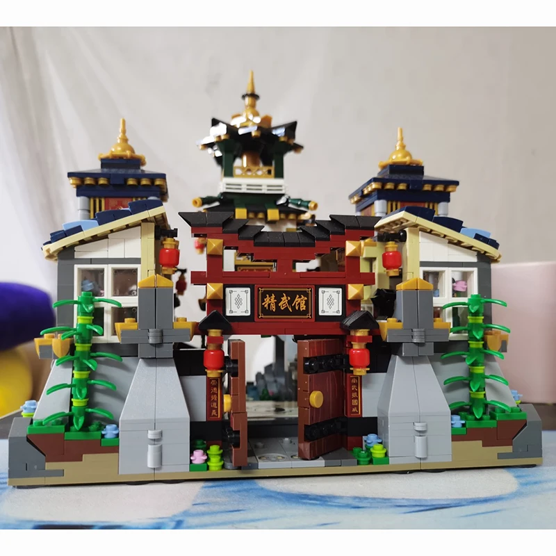 New Kung Fu Martial Arts Hall Jingwumen Subway Station Building Blocks Bricks Chinese City Street Toys for Kids Christmas Gifts
New Kung Fu Martial Arts Hall Jingwumen Subway Station Building Blocks Bricks Chinese City Street Toys for Kids Christmas Gifts