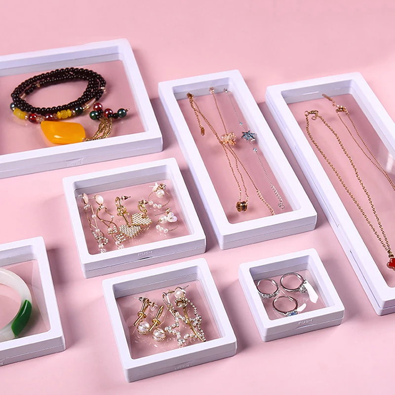 2021 New PE Film Jewelry Storage Box Brooch Coin Gems Jewelry Storage Box Dustproof Exhibition Decoration Floating Ring Case
2021 New PE Film Jewelry Storage Box Brooch Coin Gems Jewelry Storage Box Dustproof Exhibition Decoration Floating Ring Case