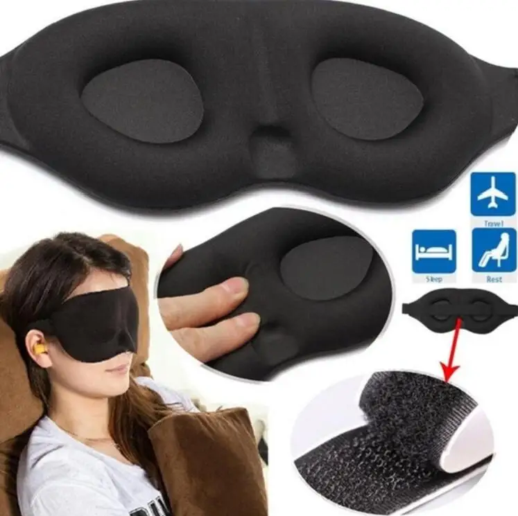 3D Sleeping eye mask Travel Rest Aid Eye Mask Cover Patch Paded Soft Sleeping Mask Blindfold Eye Relax Massager Beauty Tools
3D Sleeping eye mask Travel Rest Aid Eye Mask Cover Patch Paded Soft Sleeping Mask Blindfold Eye Relax Massager Beauty Tools