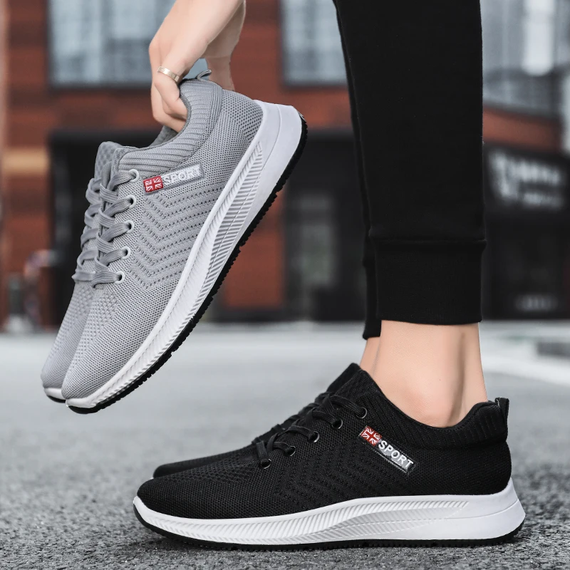 Men's Shoes New Lace-up Mesh Casual Shoes Sports Sneakers Men's Fashion Casual Flat Shoes Driving Shoes Outdoor Work Shoes
Men's Shoes New Lace-up Mesh Casual Shoes Sports Sneakers Men's Fashion Casual Flat Shoes Driving Shoes Outdoor Work Shoes