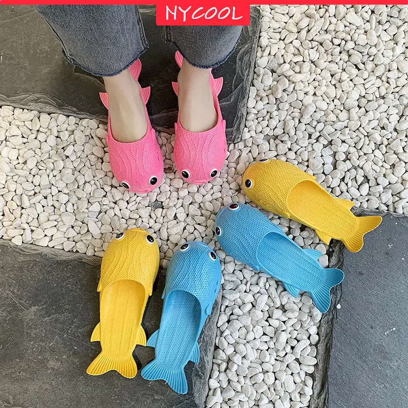 NYCOOL Bionic Boys Girls Cartoon Shoes Puffer Fish Slippers Parent-child Sandals Children Beach Shoes Kids Flip Flops Bathroom
NYCOOL Bionic Boys Girls Cartoon Shoes Puffer Fish Slippers Parent-child Sandals Children Beach Shoes Kids Flip Flops Bathroom