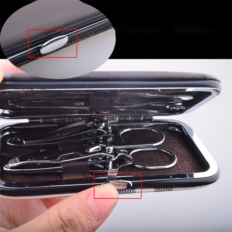 7Pcs/set New Manicure Nail Clippers Pedicure Set Portable Travel Hygiene Kit Stainless Steel Nail Cutter Tool Set
7Pcs/set New Manicure Nail Clippers Pedicure Set Portable Travel Hygiene Kit Stainless Steel Nail Cutter Tool Set