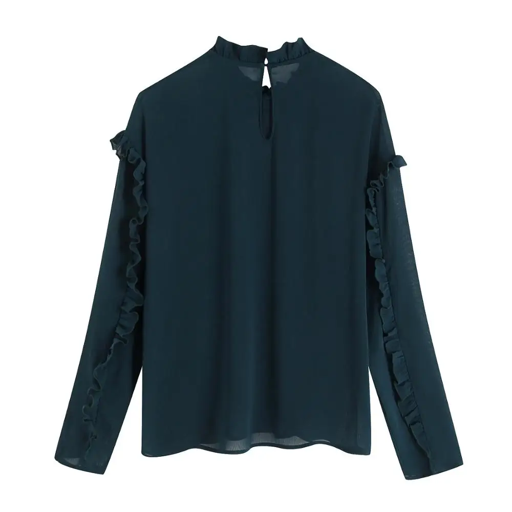 Vintage women floral solid blouses 2019 fashion elegant ladies ruffled 3 color long sleeve casual shirts female feminine tops
Vintage women floral solid blouses 2019 fashion elegant ladies ruffled 3 color long sleeve casual shirts female feminine tops