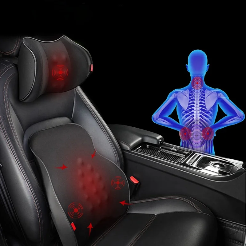 USB Car Massage Pillow Headrest in The Car Seat Massage Kit Headrest Pillows For Auto Neck Rest Cushion Travel Pillow Accessorie
USB Car Massage Pillow Headrest in The Car Seat Massage Kit Headrest Pillows For Auto Neck Rest Cushion Travel Pillow Accessorie