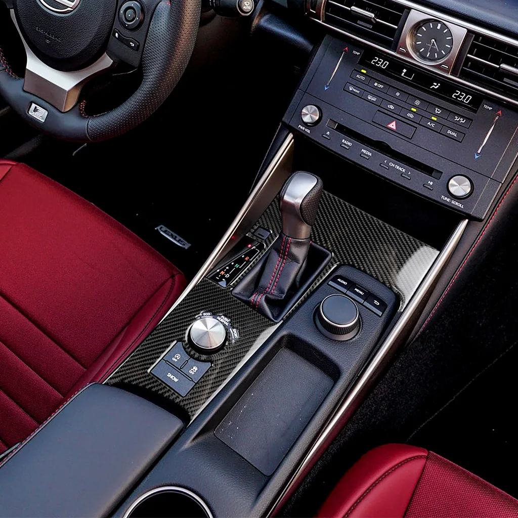 Carbon Fiber Central Control Gear Shift Panel Decorative Stickers for Lexus IS250 300H Auto Interior Car styling accessories
Carbon Fiber Central Control Gear Shift Panel Decorative Stickers for Lexus IS250 300H Auto Interior Car styling accessories