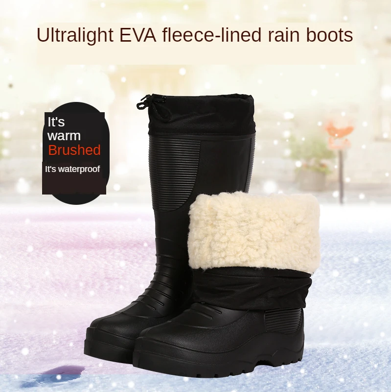 Swyivy Eva Boots Men Shoes Waterpoof Rainboots for Men for Rain Warm Fur Winter Boots High 2020 New Male Tall Boots with Fur
Swyivy Eva Boots Men Shoes Waterpoof Rainboots for Men for Rain Warm Fur Winter Boots High 2020 New Male Tall Boots with Fur