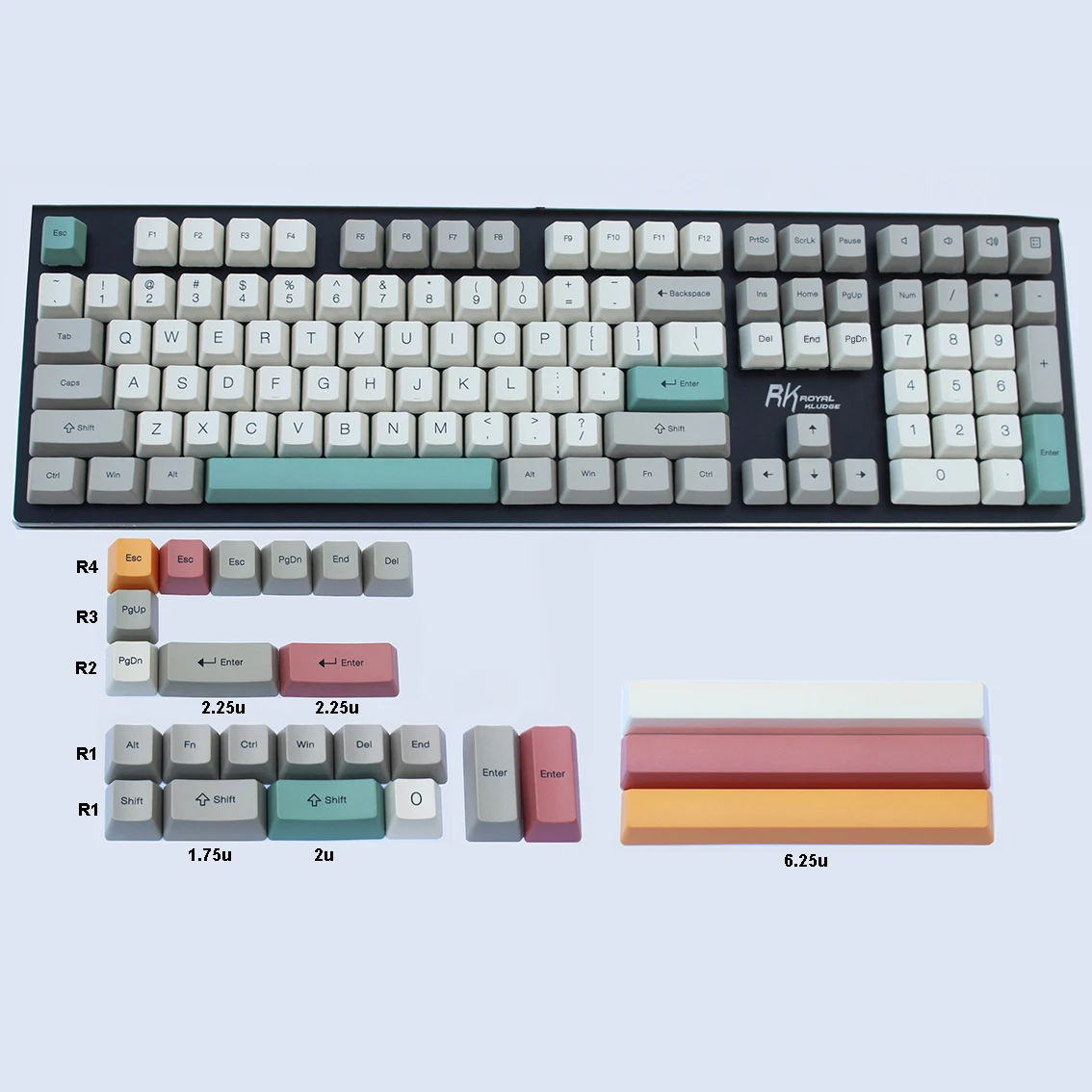 9009 цветная тема OEM или Cherry краска-Sub колпачки клавиш толстый PBT Материал для MX переключатели подходит для 61 63 64 84 87 96 108 механические клавиатур...
9009 цветная тема OEM или Cherry краска-Sub колпачки клавиш толстый PBT Материал для MX переключатели подходит для 61 63 64 84 87 96 108 механические клавиатур...