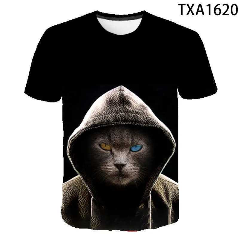 2021 New Summer Cat 3D T-shirt Boys Girls Kids Fashion Casual Short-sleeved Men's Girls Children's Printed T-shirt Cartoon Tops
2021 New Summer Cat 3D T-shirt Boys Girls Kids Fashion Casual Short-sleeved Men's Girls Children's Printed T-shirt Cartoon Tops