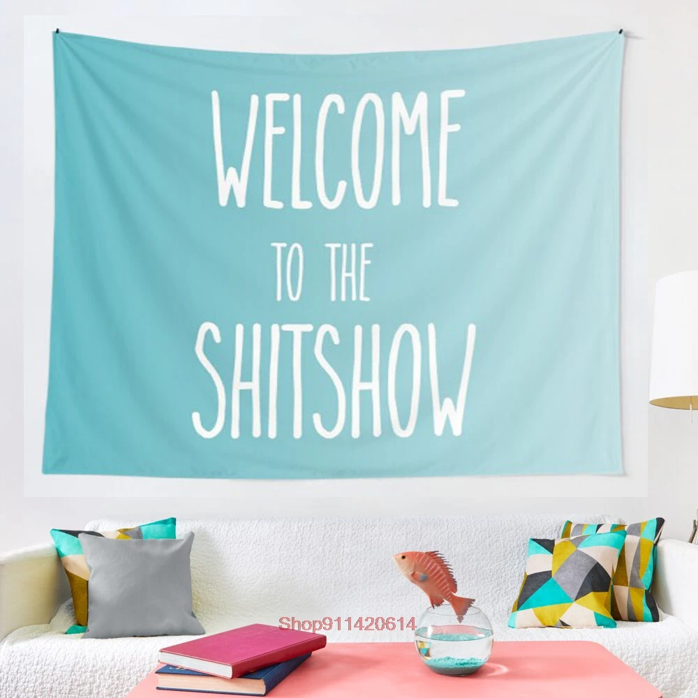 Добро пожаловать в Shitshow Синий Гобелен Настенный декор в стиле бохо психоделический настенный гобелен абстрактный ковер
Добро пожаловать в Shitshow Синий Гобелен Настенный декор в стиле бохо психоделический настенный гобелен абстрактный ковер