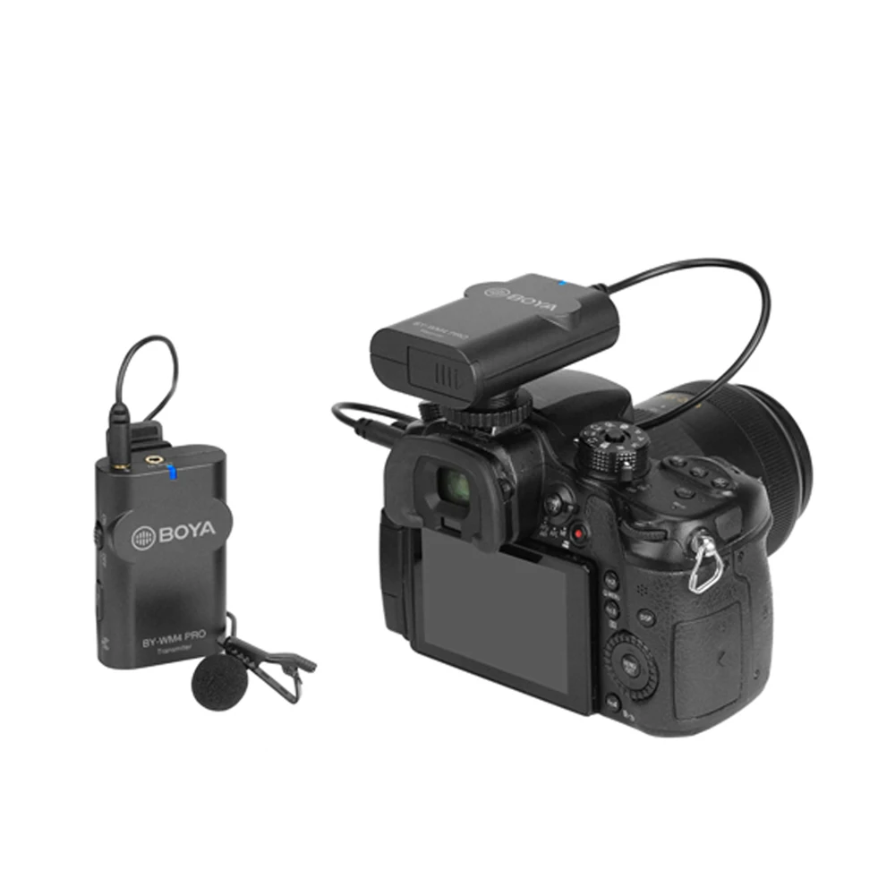BOYA BY-WM4 Pro K1 2.4G Wireless Microphone for Smartphone DSLR Camera Camcorder PC Tiktok Youtube Vlog Recording Mic
BOYA BY-WM4 Pro K1 2.4G Wireless Microphone for Smartphone DSLR Camera Camcorder PC Tiktok Youtube Vlog Recording Mic