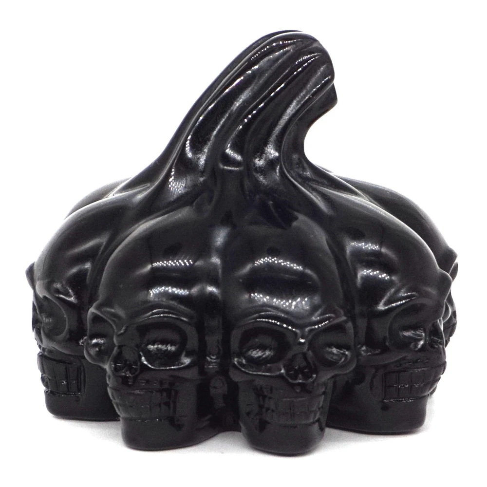 2.8" Stone Carving Halloween Gift Pumpkin&Skulls Natural Gemstone Black Obsidian Crystal Reiki Healing Crafts Home Decoration
2.8" Stone Carving Halloween Gift Pumpkin&Skulls Natural Gemstone Black Obsidian Crystal Reiki Healing Crafts Home Decoration