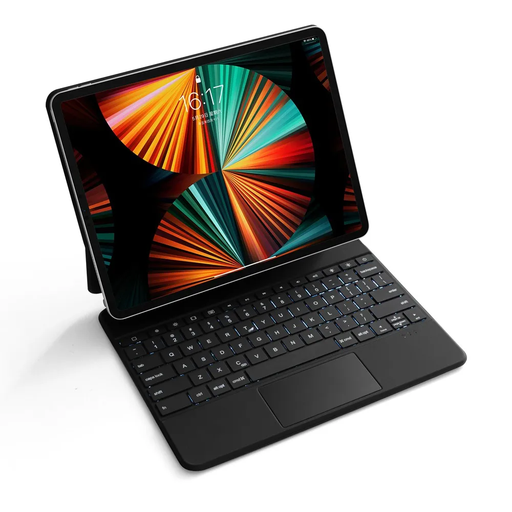 For iPad Pro 12.9 2018 2020 2021 Tablet Smart Backlight Wireless Bluetooth Touchpad Hebrew Keyboard Case Magnetic Stand Cover
For iPad Pro 12.9 2018 2020 2021 Tablet Smart Backlight Wireless Bluetooth Touchpad Hebrew Keyboard Case Magnetic Stand Cover