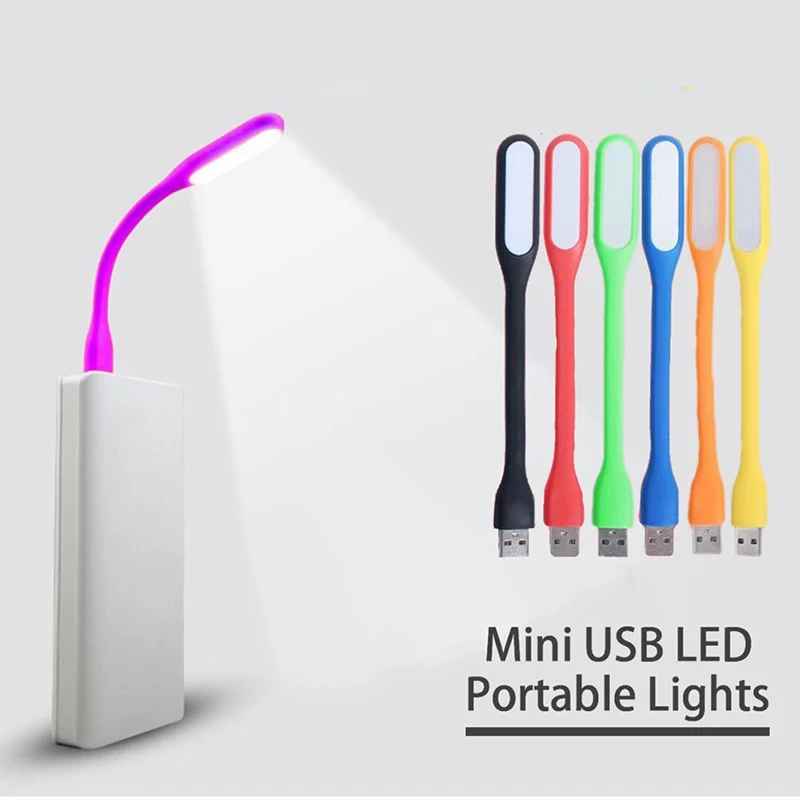 1 Pc Random Color Portable USB Interface LED Night Light Flexible Bending Table Lamp Suitable for Xiaomi Mobile Power Bank
1 Pc Random Color Portable USB Interface LED Night Light Flexible Bending Table Lamp Suitable for Xiaomi Mobile Power Bank