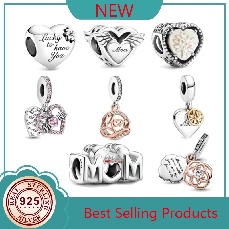 925 Sterling Silver Mother's Day And Spring Mother's Love Charm Suitable For Original Pan Bracelet Female Jewelry Diy Gift
925 Sterling Silver Mother's Day And Spring Mother's Love Charm Suitable For Original Pan Bracelet Female Jewelry Diy Gift