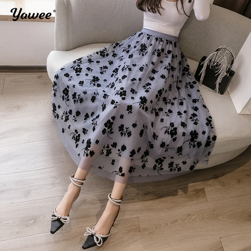 Vintage floral print chiffon skirts women Sprint Summer korean A line Pink streetwear high waist ladies midi skirt
Vintage floral print chiffon skirts women Sprint Summer korean A line Pink streetwear high waist ladies midi skirt