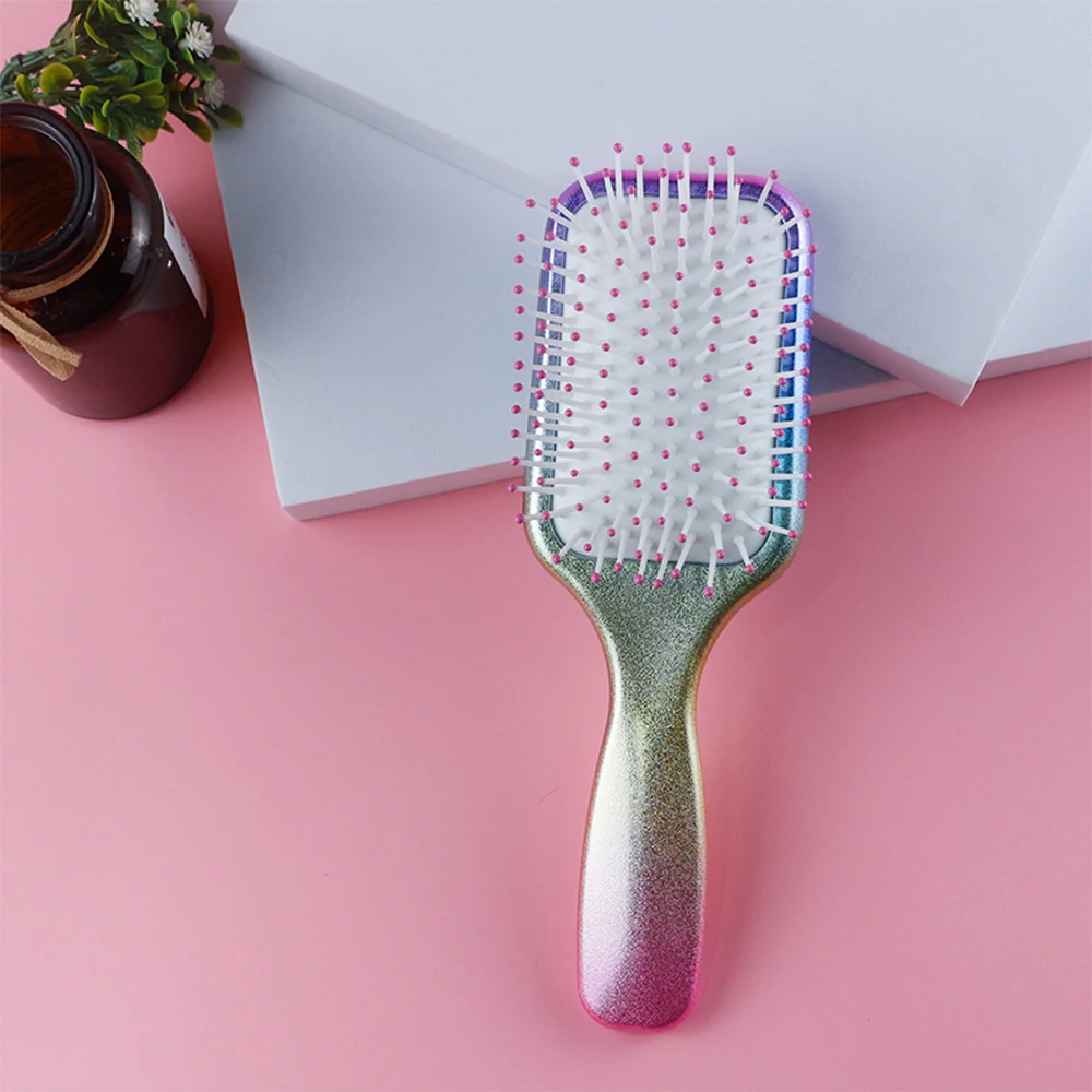 Hair Scalp Massage Comb Salon Hair Styling Tools For Hairdresser Hairdressing Combs Massage Hair Brush Rainbow Air Cushion Comb 
Hair Scalp Massage Comb Salon Hair Styling Tools For Hairdresser Hairdressing Combs Massage Hair Brush Rainbow Air Cushion Comb