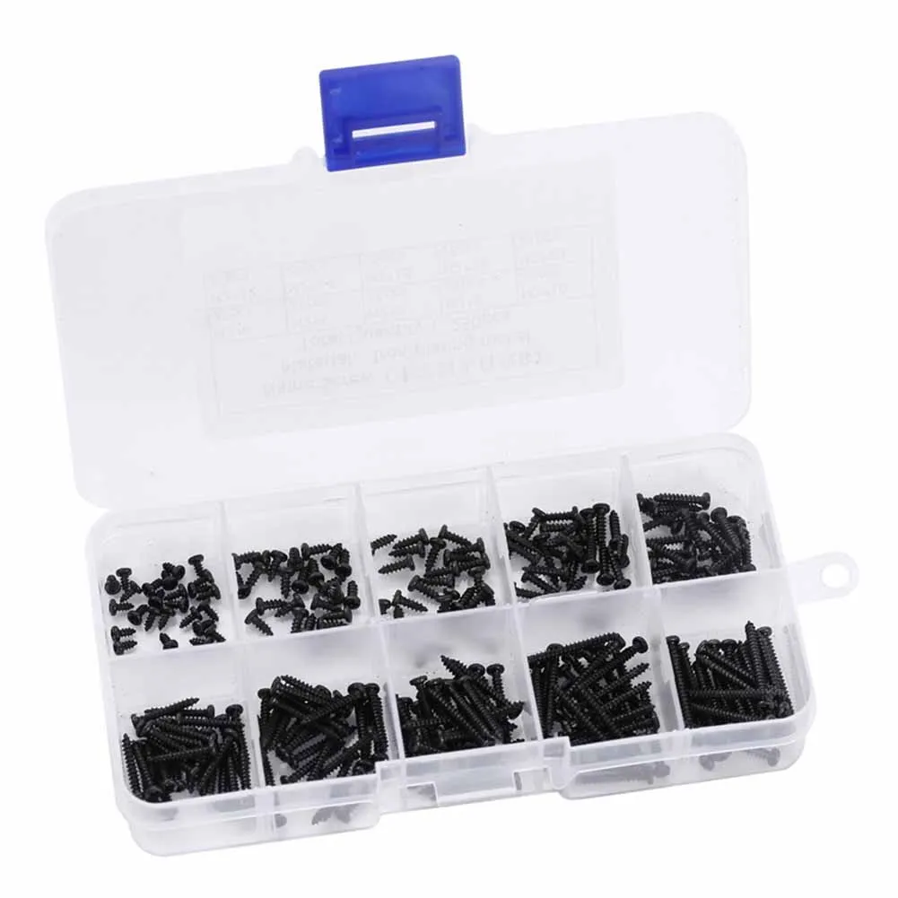 250pcs Cross Round Head PA Screws Self Tapping Assortment Kit 4-20 Size Iron Plating Nickel Screw Hardware Supplies
250pcs Cross Round Head PA Screws Self Tapping Assortment Kit 4-20 Size Iron Plating Nickel Screw Hardware Supplies