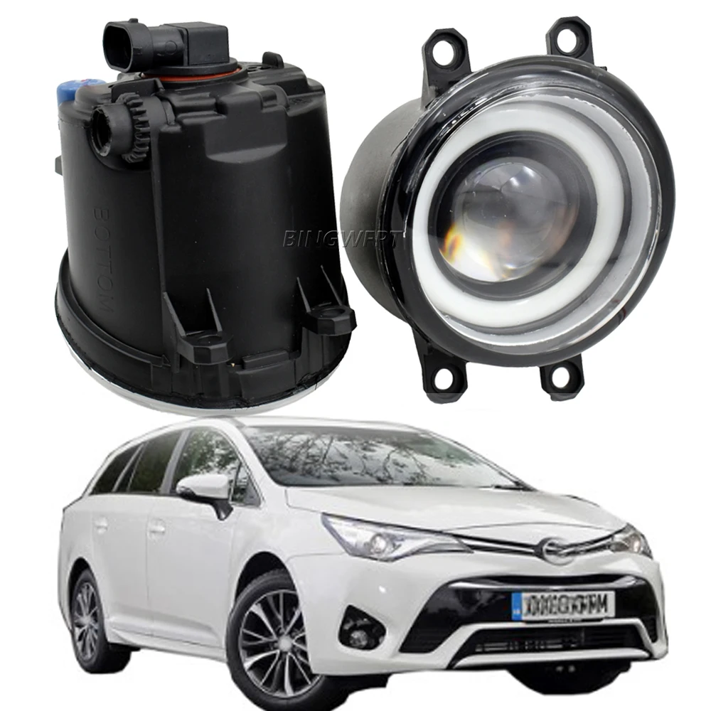 2PCS Angel Eye Fog Light Assembly For Toyota Avensis (_T27_) 2015-2018 Car LED Lens Fog Daytime Running Lamp DRL H11 12V
2PCS Angel Eye Fog Light Assembly For Toyota Avensis (_T27_) 2015-2018 Car LED Lens Fog Daytime Running Lamp DRL H11 12V