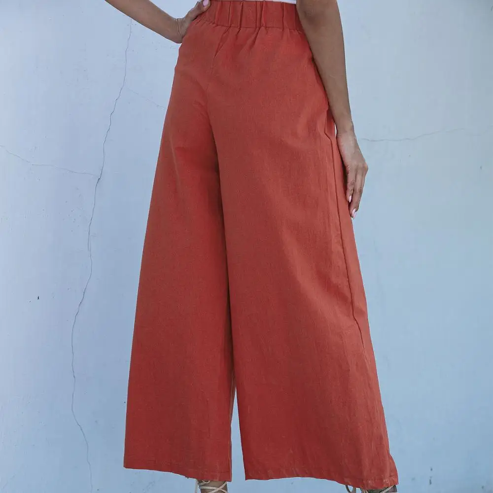 New fashion high-waist trousers, wide-leg casual trousers, with wide waist and loose trousers
New fashion high-waist trousers, wide-leg casual trousers, with wide waist and loose trousers