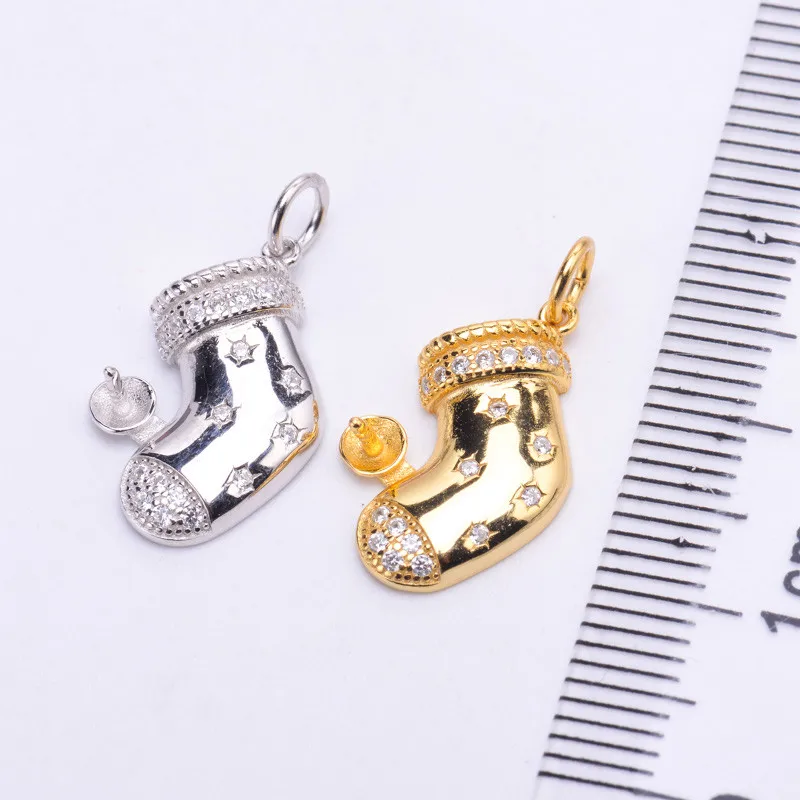 Jewelry Handwork Pendant Base S925 Sterling Silver Pearl Pendant Accessories And Parts Findings Jewelry For DIY Fittings Women
Jewelry Handwork Pendant Base S925 Sterling Silver Pearl Pendant Accessories And Parts Findings Jewelry For DIY Fittings Women