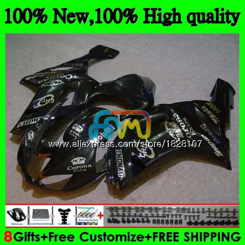Body For KAWASAKI ZX 6R 6 R 600CC ZX636 HOT Black 10BS.6 ZX-636 ZX600 600 CC ZX-6R ZX 636 ZX6R 07 08 2007 2008 Fairings kit
Body For KAWASAKI ZX 6R 6 R 600CC ZX636 HOT Black 10BS.6 ZX-636 ZX600 600 CC ZX-6R ZX 636 ZX6R 07 08 2007 2008 Fairings kit