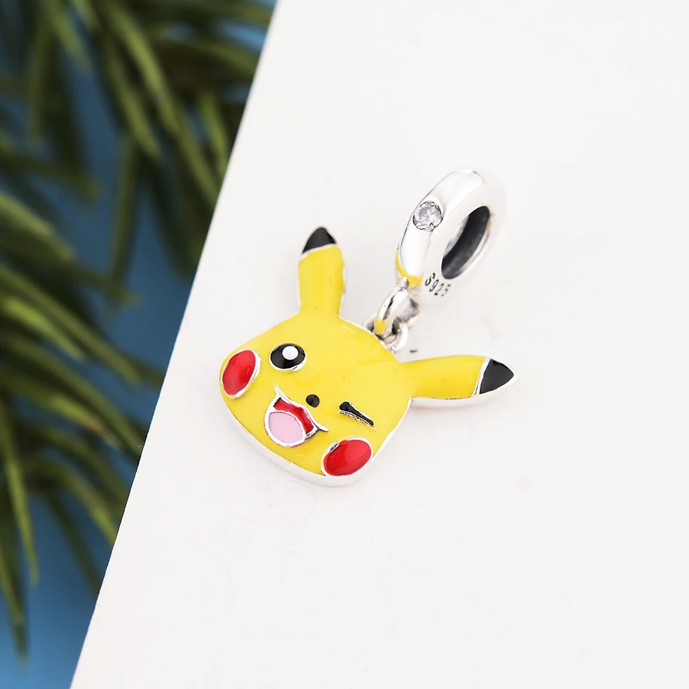 Fit Original Charm Necklace Bracelet Real 925 Sterling Silver Yellow Cartoon Charms Beads For Jewelry Making Women Berloque 2021
Fit Original Charm Necklace Bracelet Real 925 Sterling Silver Yellow Cartoon Charms Beads For Jewelry Making Women Berloque 2021