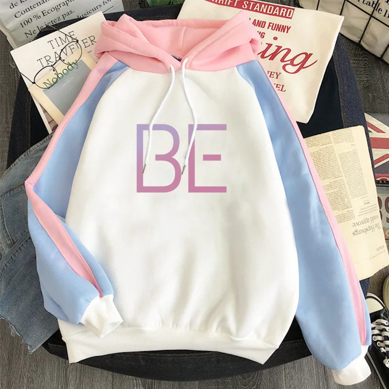 Свободная куртка с капюшоном и надписью Kpop Bangtan BE Life Go On, повседневная парная кофты, пальто оверсайз, спортивная одежда для женщин и мужчин
Свободная куртка с капюшоном и надписью Kpop Bangtan BE Life Go On, повседневная парная кофты, пальто оверсайз, спортивная одежда для женщин и мужчин