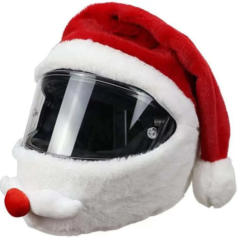 Christmas Motorcycle Helmet Cover Plush Santa Claus Hat Motorbike Helmet Cover Sleeve For Outdoor Winter
Christmas Motorcycle Helmet Cover Plush Santa Claus Hat Motorbike Helmet Cover Sleeve For Outdoor Winter