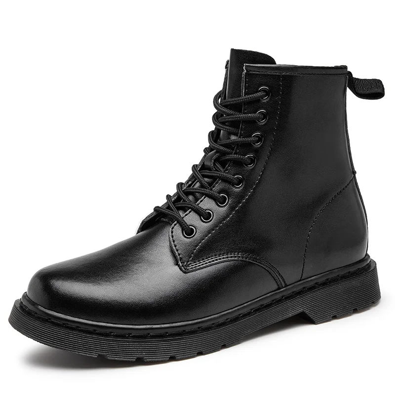 Martin Boots Female High-Top Boots Plus Velvet Warmth Cowhide British Tide Boots Couple Casual Men's Motorcycle Leather Boots
Martin Boots Female High-Top Boots Plus Velvet Warmth Cowhide British Tide Boots Couple Casual Men's Motorcycle Leather Boots