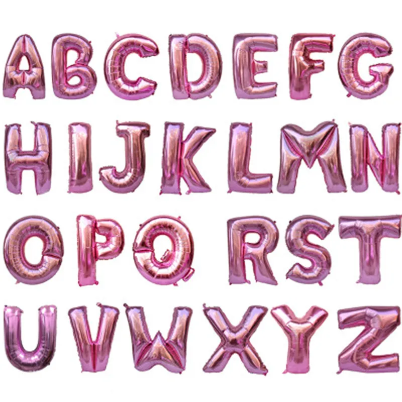 40 Inch Pink Letter Balloon birthday party decorations kids Wedding Balloons Alphabet Air Globos Anniversary Party Decoration
40 Inch Pink Letter Balloon birthday party decorations kids Wedding Balloons Alphabet Air Globos Anniversary Party Decoration