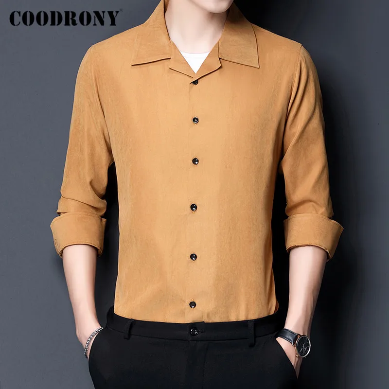 COODRONY Brand Spring Autumn New Arrival High Quality Soft Pure Color Long Sleeve Casual Shirt Men Dress Business Clothing C6191
COODRONY Brand Spring Autumn New Arrival High Quality Soft Pure Color Long Sleeve Casual Shirt Men Dress Business Clothing C6191