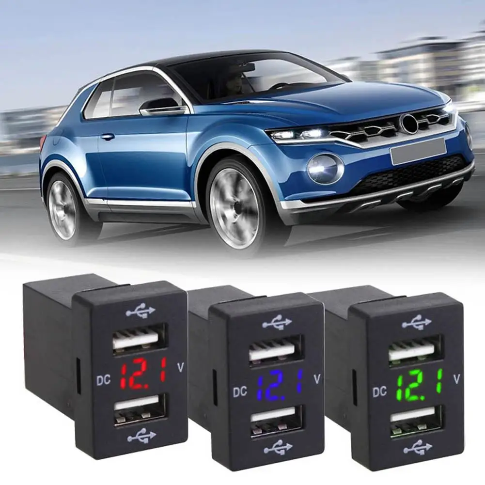 Автомобильное зарядное устройство с двумя USB-портами, дисплей напряжения, быстрая зарядка автомобиля для Toyota, New, Corolla, Ralink, два USB-порта, диспл...
Автомобильное зарядное устройство с двумя USB-портами, дисплей напряжения, быстрая зарядка автомобиля для Toyota, New, Corolla, Ralink, два USB-порта, диспл...