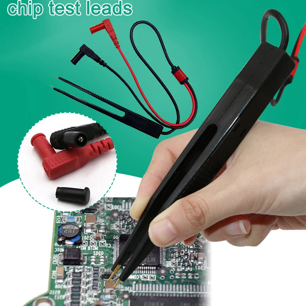 SMD Chip component LCR testing tool Multimeter tester meter Pen probe lead tweezers for FLUKE for Vichy
SMD Chip component LCR testing tool Multimeter tester meter Pen probe lead tweezers for FLUKE for Vichy