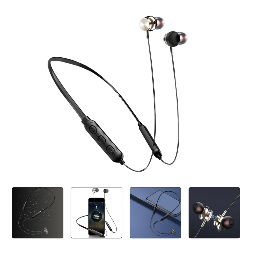 1Pc Neckband Earbuds Neck Type Wireless Earphones Neck Hanging Type Headsets
1Pc Neckband Earbuds Neck Type Wireless Earphones Neck Hanging Type Headsets