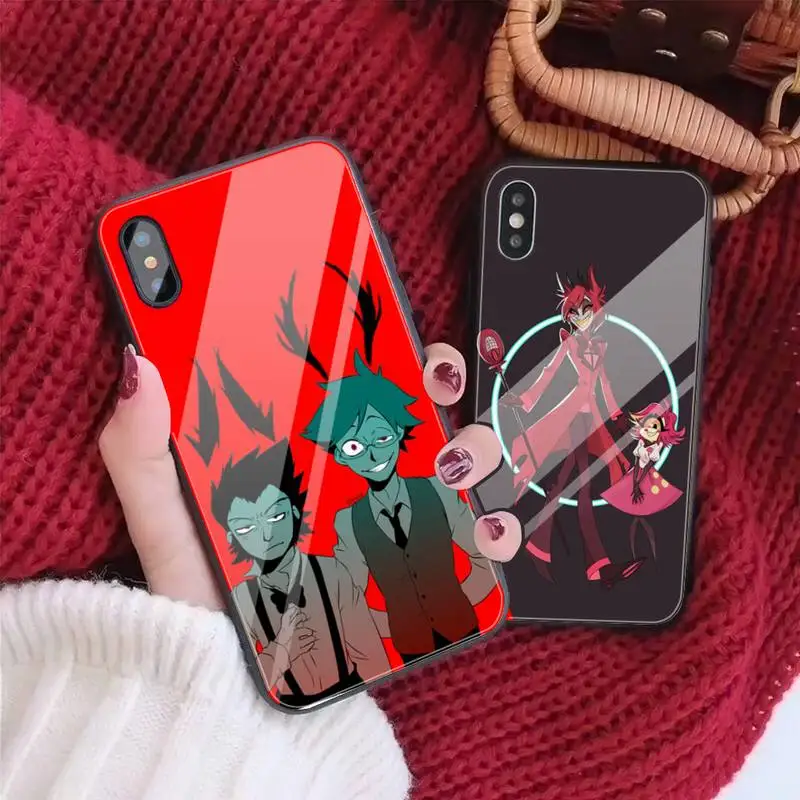 Alastor Hotel Harzbin Glass Phone Case Fundas Coque for IPhone 12 11 Pro Max Cases XR XS 7 8 Plus Cover Accessories Carcasa
Alastor Hotel Harzbin Glass Phone Case Fundas Coque for IPhone 12 11 Pro Max Cases XR XS 7 8 Plus Cover Accessories Carcasa