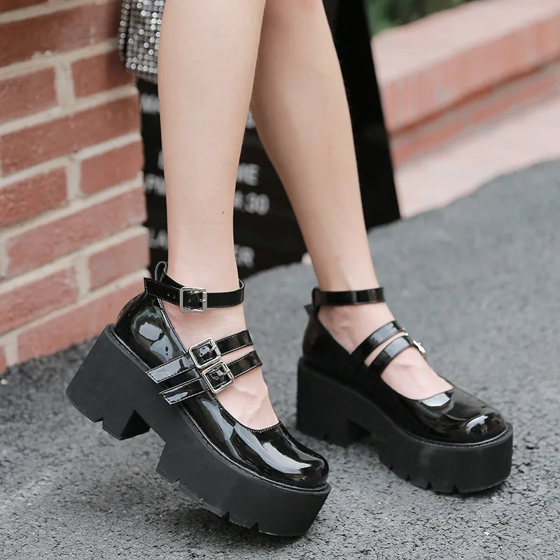 LEOPARD LAND 2021 Fashion Platform Women's Shoes Square Toe Patent Leather Shallow Buckle High Heels Breathable Single Shoes JXQ
LEOPARD LAND 2021 Fashion Platform Women's Shoes Square Toe Patent Leather Shallow Buckle High Heels Breathable Single Shoes JXQ
